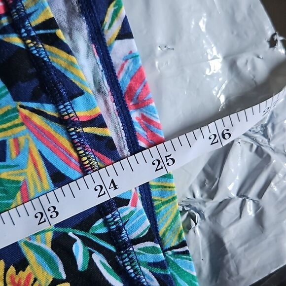 Calvin Klein Island Cheetah Logo Varsity Strip Tank Top - Picture 6 of 6